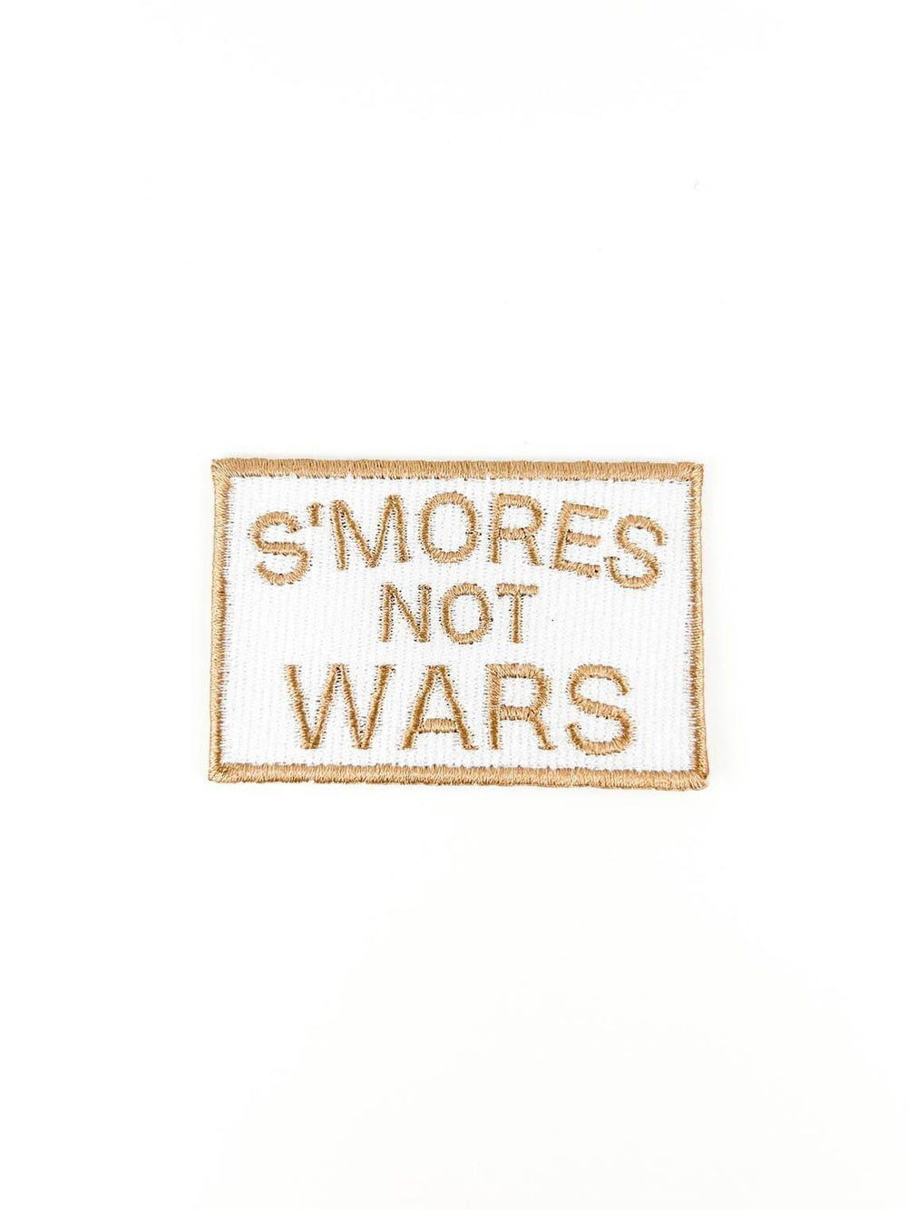 S'mores Not Wars Iron on Patch - BUNKHAUS