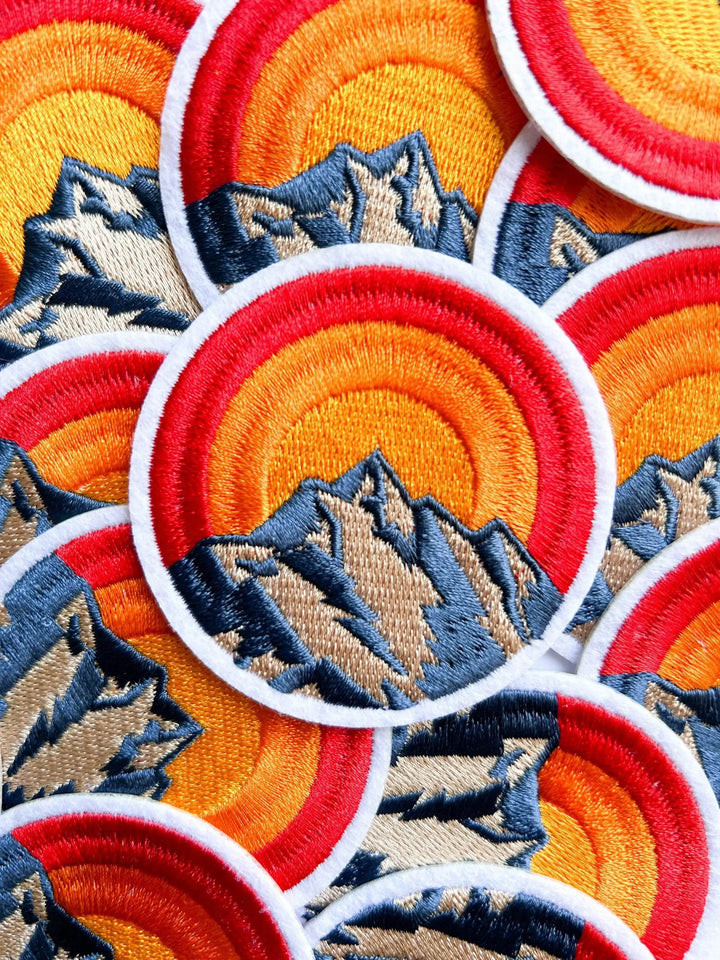 Mountain Iron on Patch - BUNKHAUS