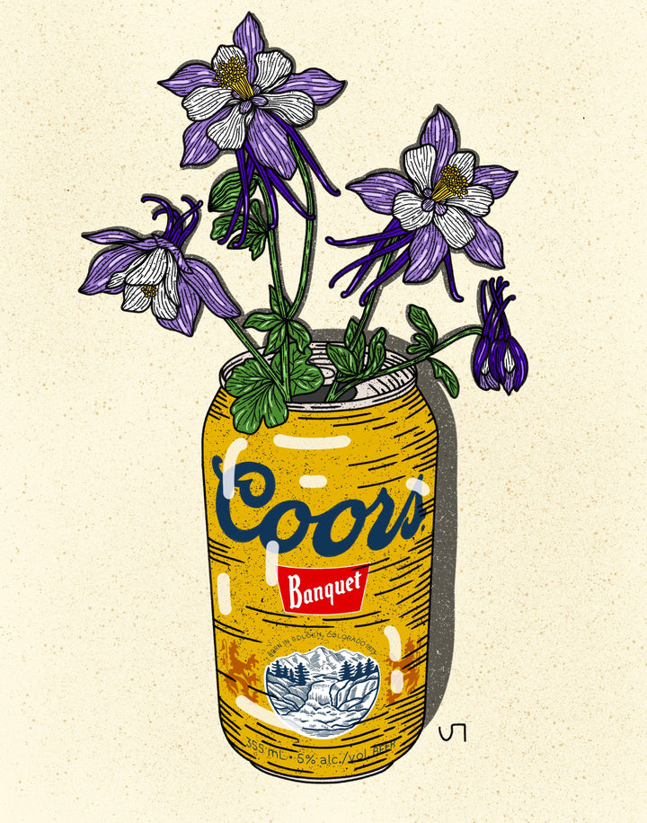 Howdy Studio — Coors Banquet Beer Can