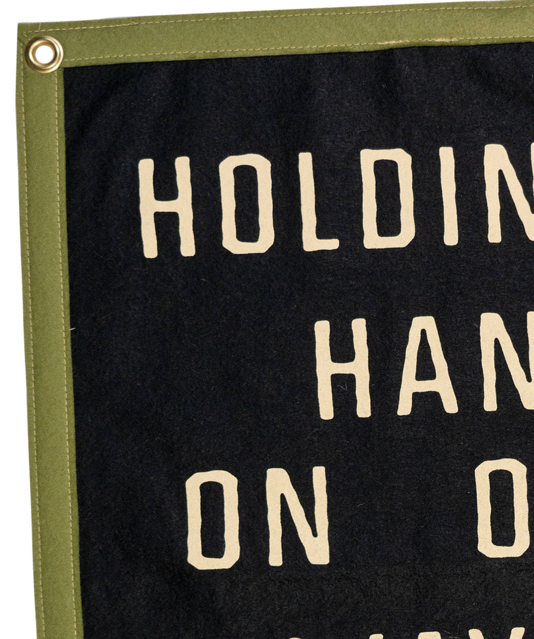 Holding Hands On Our Way To Hell Camp Flag