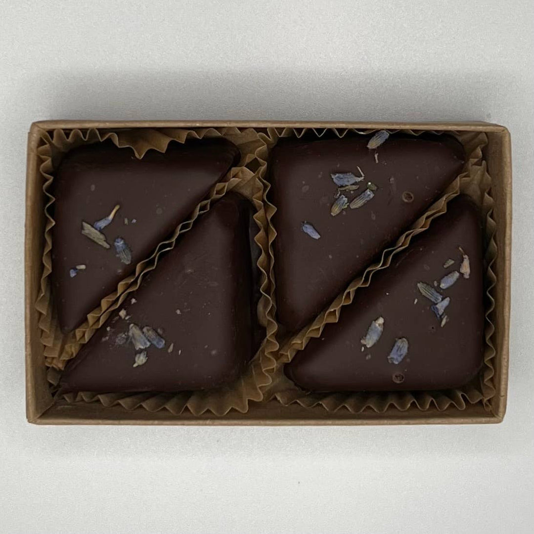 Lavender Truffles - 4pc Box