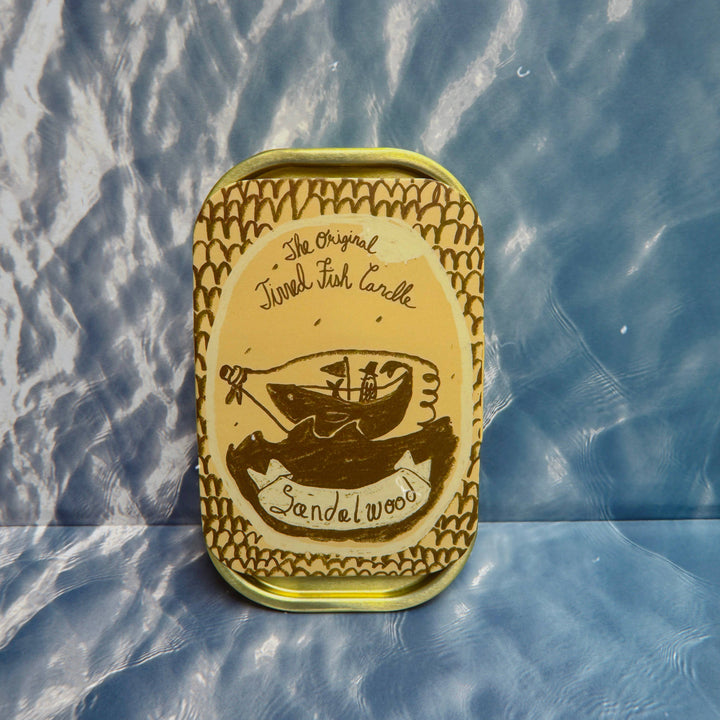 Tinned Fish Candle - Sandalwood