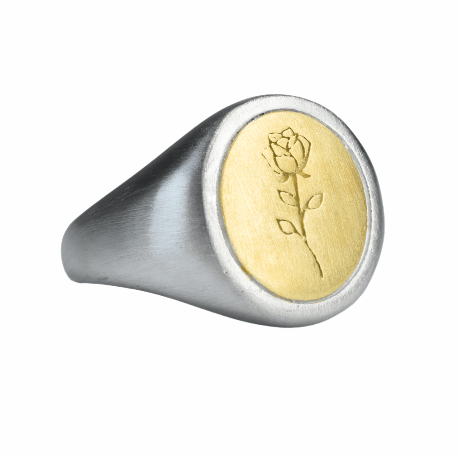 Brass Rose Ring - BUNKHAUS