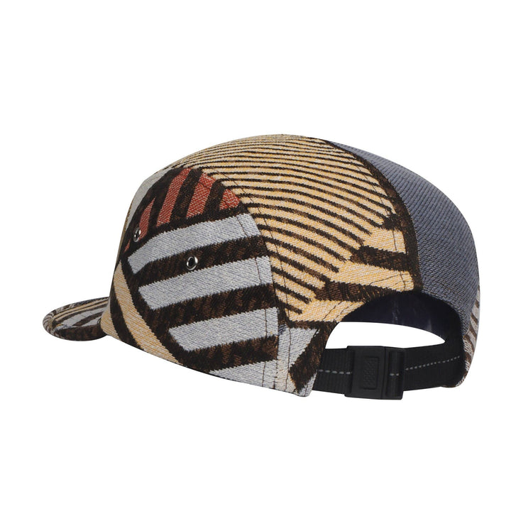 Random Patch Jacquard 5 Panel Hat