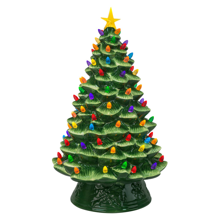 18" Nostalgic Tree - Green