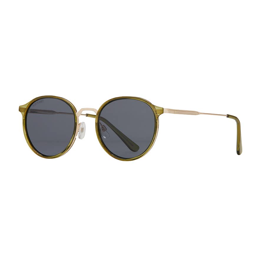 Blue Planet — Niko in Crystal Olive Green / Gold / Smoke Polarized