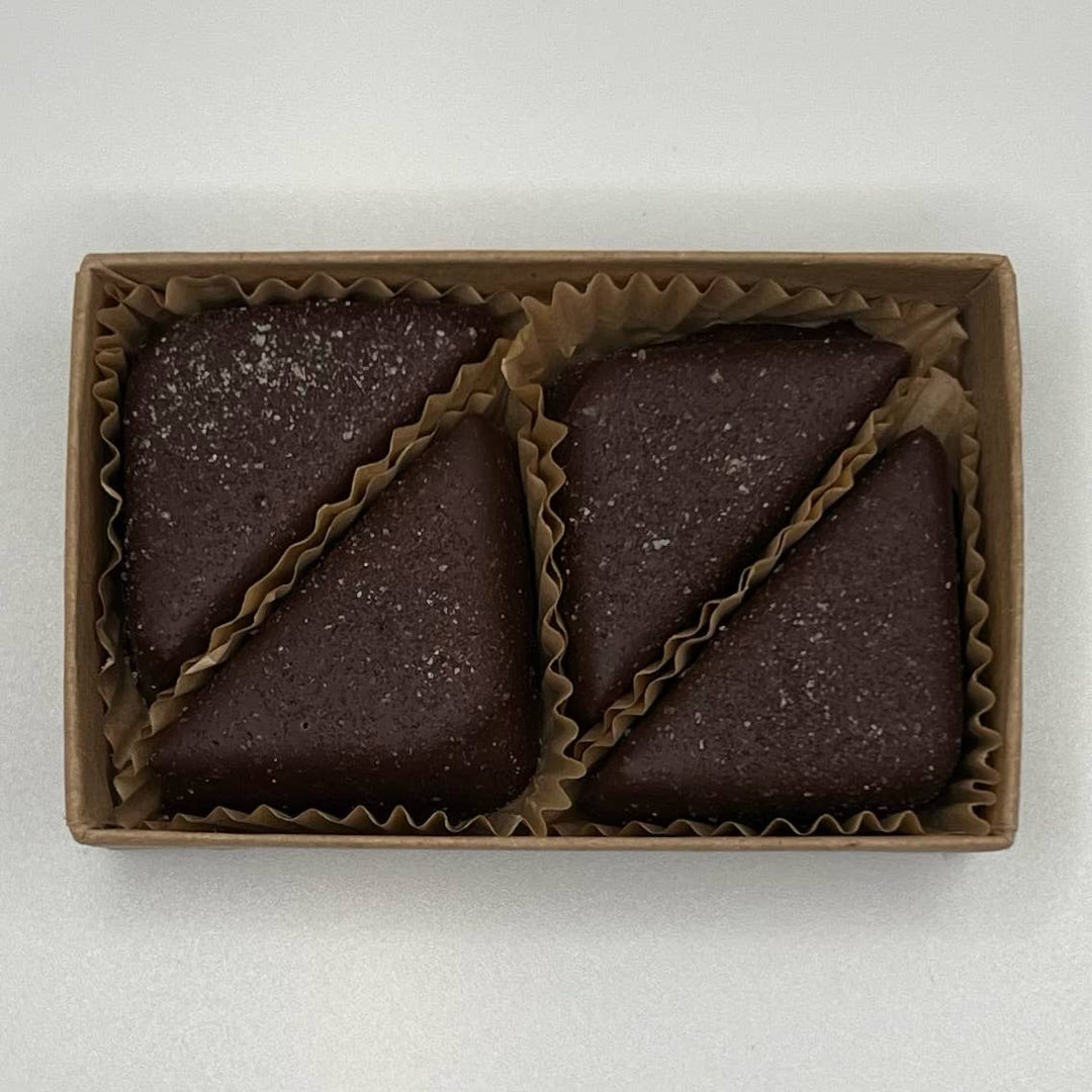 Vanilla Salted Caramel Truffles - 4pc Box