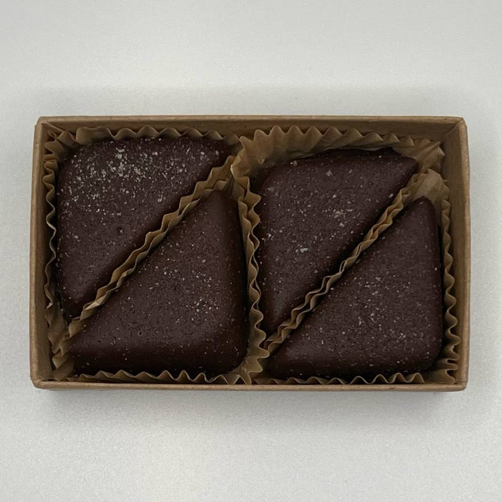 Vanilla Salted Caramel Truffles - 4pc Box