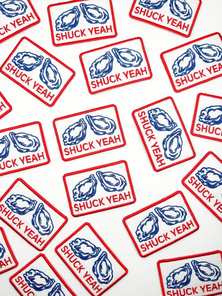 Shuck Yeah Iron on Patch - BUNKHAUS