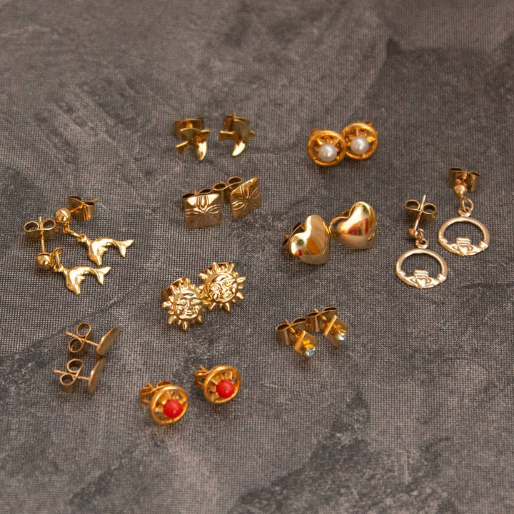 Vintage Gold Earrings - Variety
