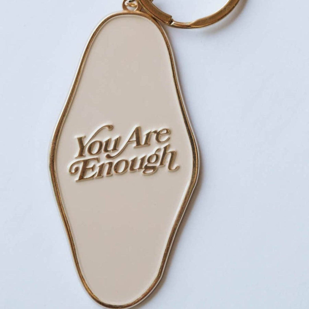You Are Enough Keychain - BUNKHAUS