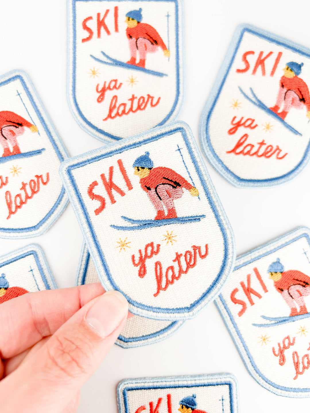Ski Ya Later - Embroidered Patch