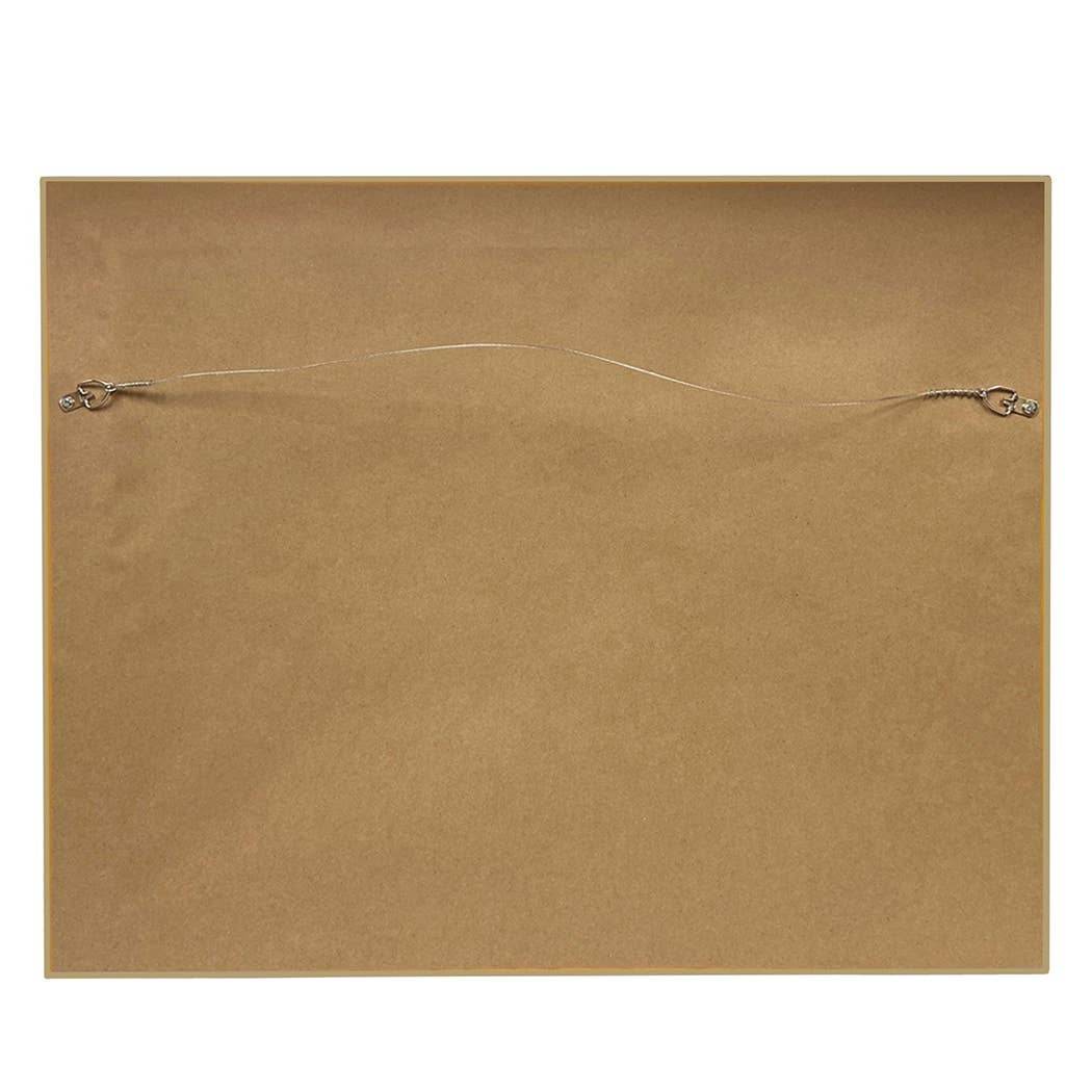 Two Rabbits Art Nouveau Vintage Style Print Behind Glass - BUNKHAUS