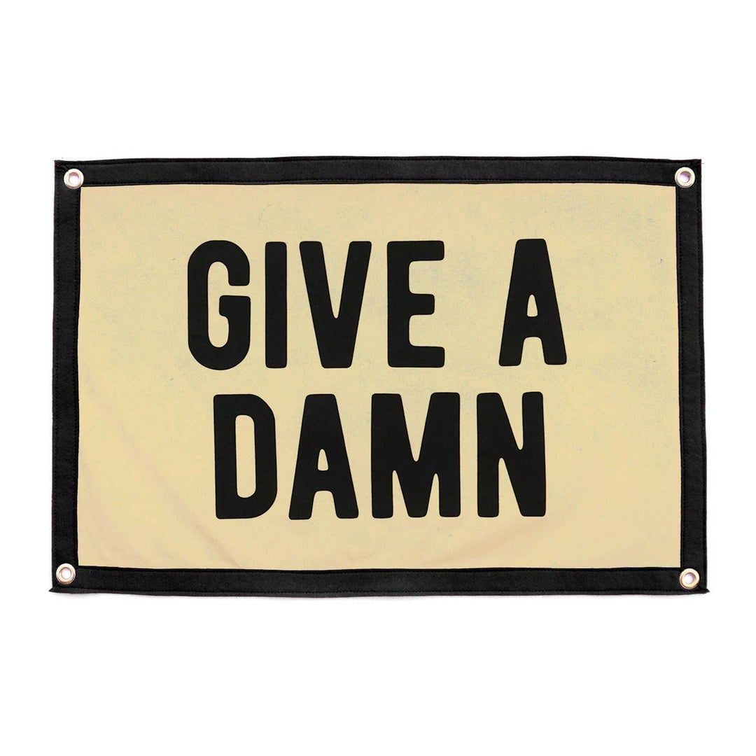 Give A Damn Camp Flag - BUNKHAUS