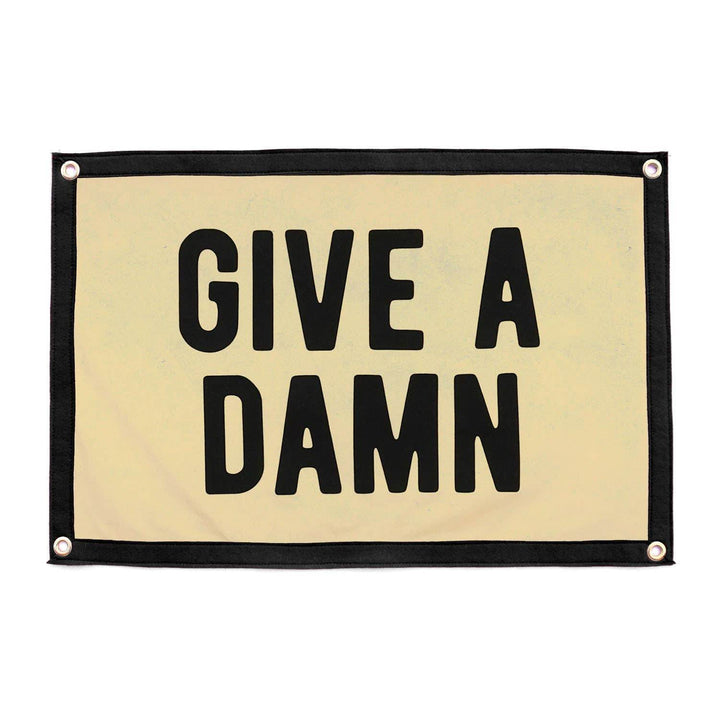 Give A Damn Camp Flag - BUNKHAUS