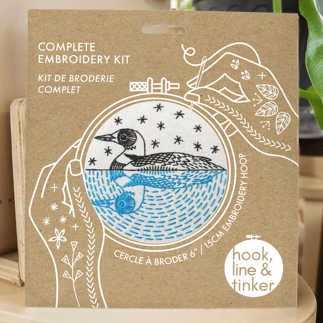 Embroidery Kit - Loon - BUNKHAUS