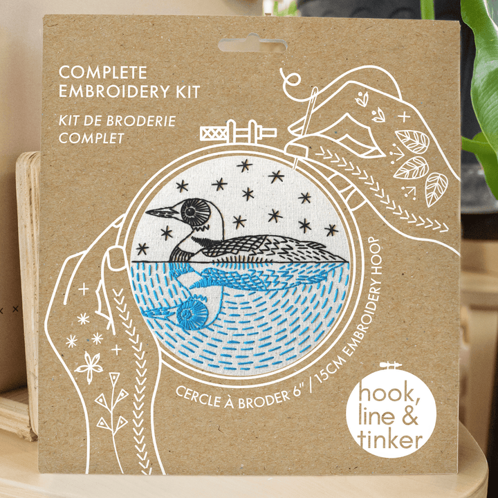 Embroidery Kit - Loon - BUNKHAUS