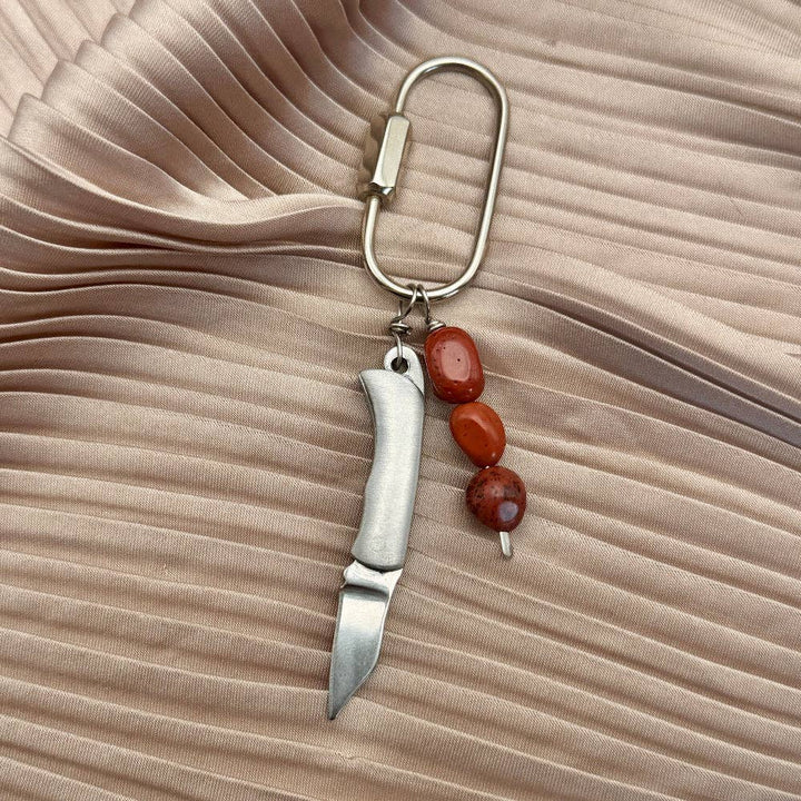 Red Earth Mini Purse Charm