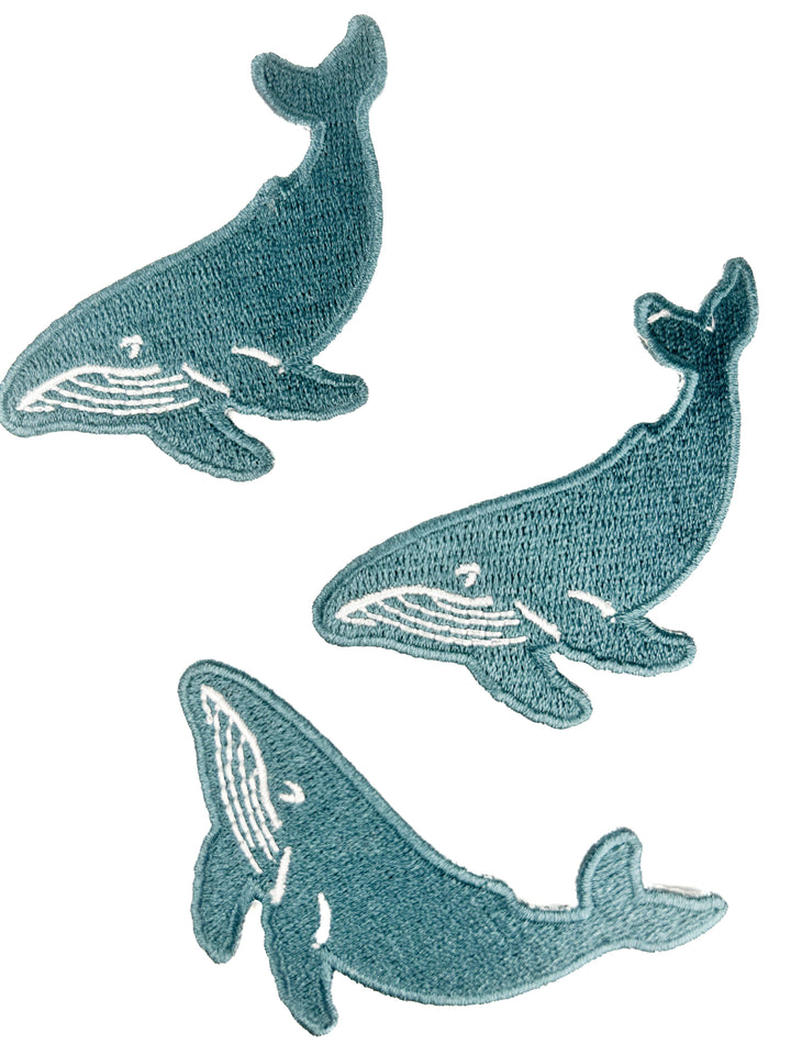 Whale - Embroidered Patch