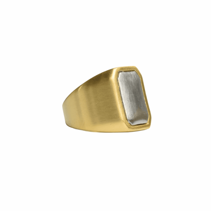 Chunky Shield Ring - BUNKHAUS