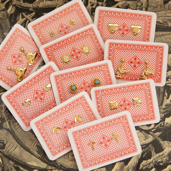 Vintage Gold Earrings - Variety