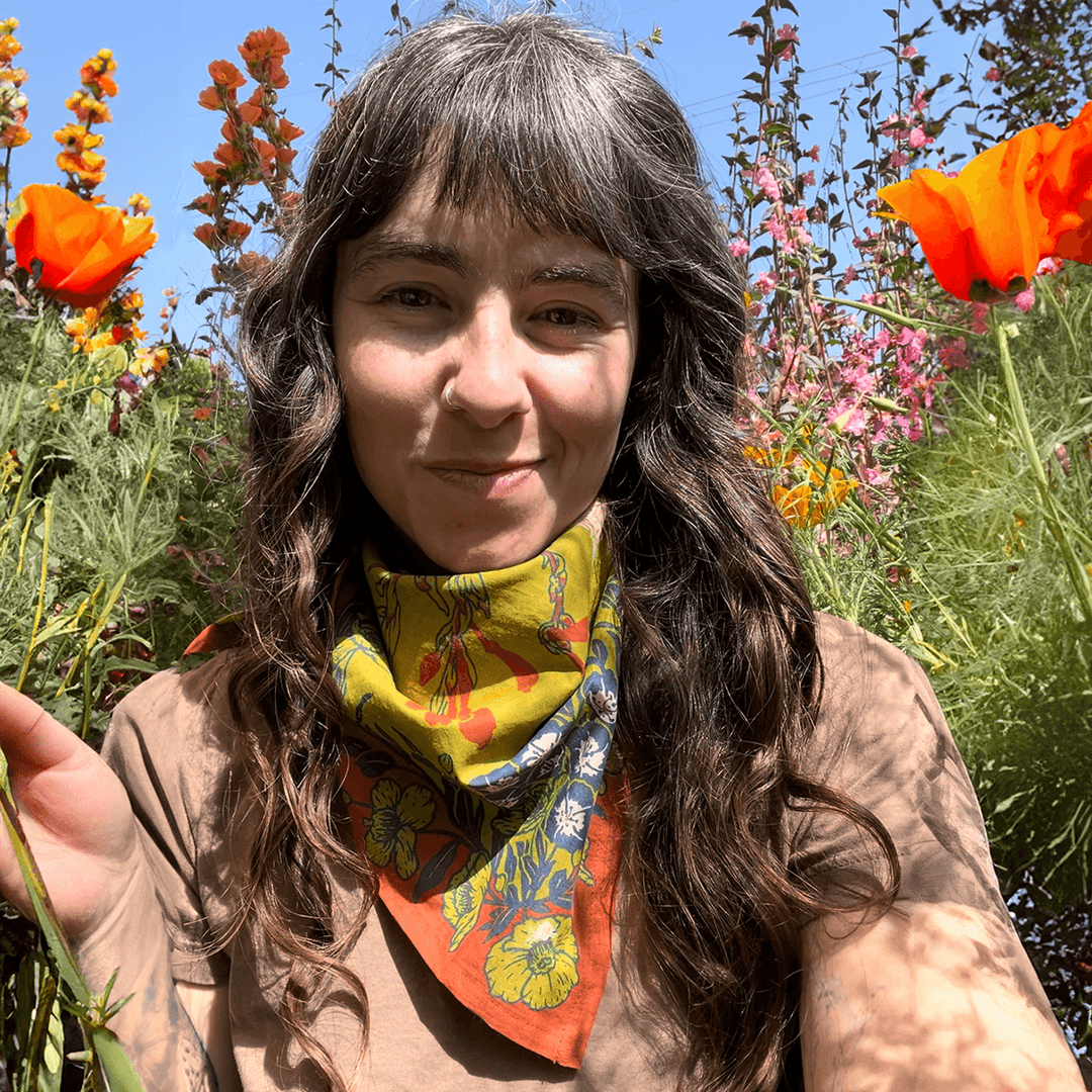 Organic Fair Trade Bandana - San Gabriel Foothills - BUNKHAUS