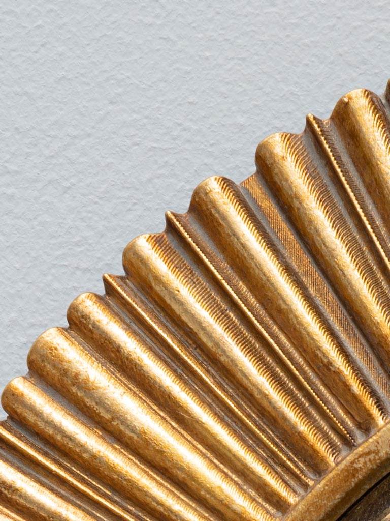 Golden Sanctus Convex Mirror - BUNKHAUS