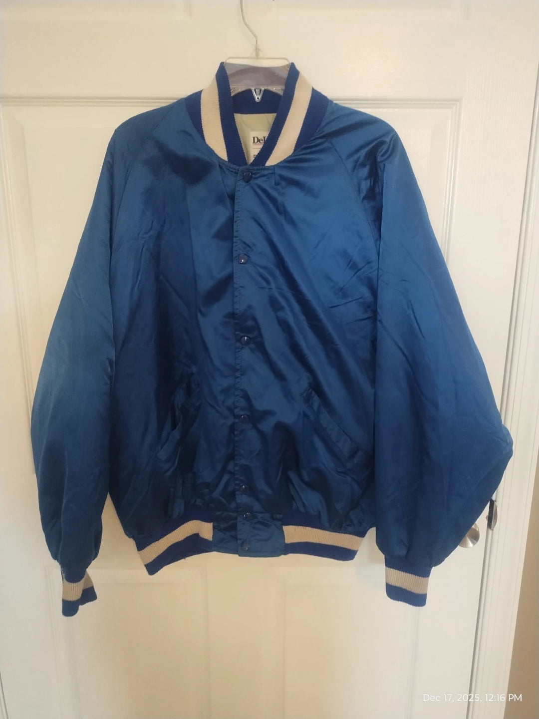 Vintage 80s Alaska Bomber Jacket - Prudhoe Bay (Blue)