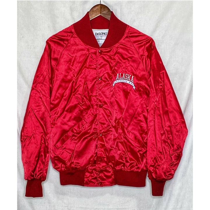 Vintage 80s Alaska Bomber Jacket - Prudhoe Bay (Red)