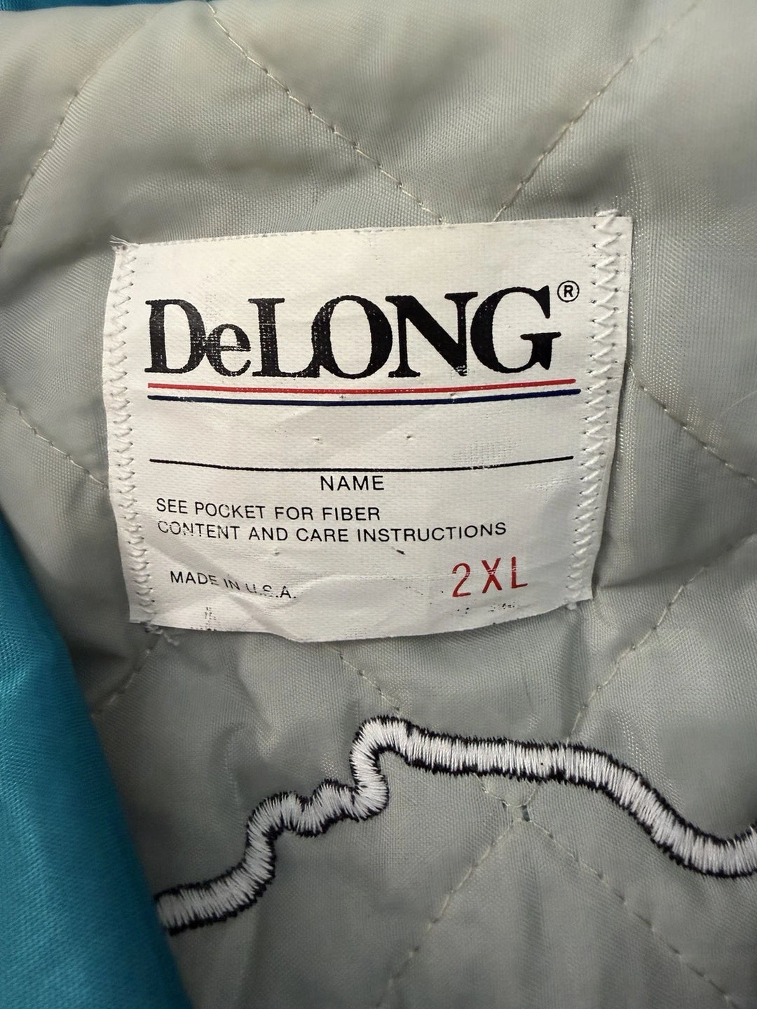 Vintage 80s Satin Bomber Jacket - Alaska Brown Bear (Brenda)