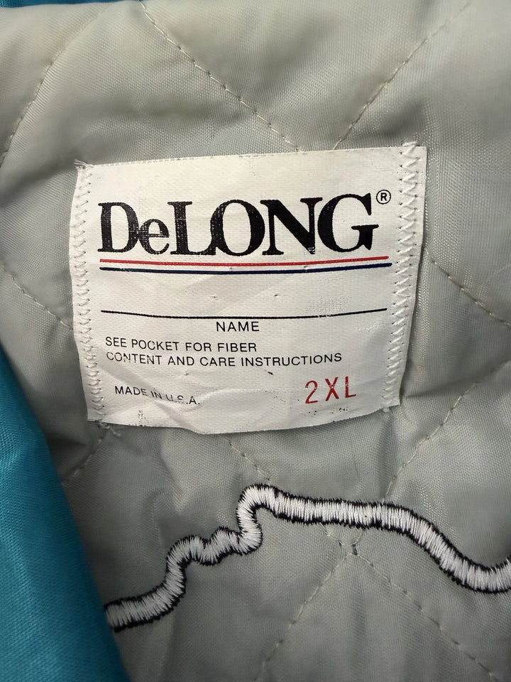 Vintage 80s Satin Bomber Jacket - Alaska Brown Bear (Brenda)