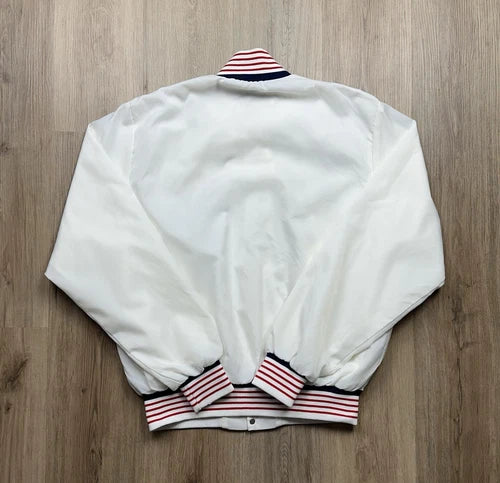Vintage 80s Bomber Jacket - Alaska Polar Bear